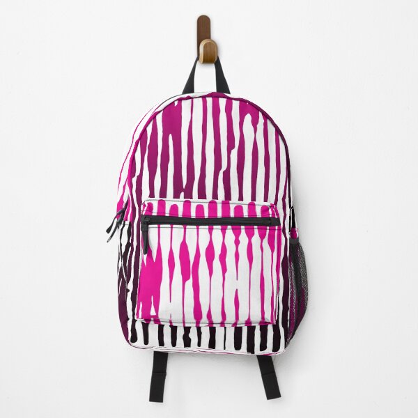 Item preview, Kissing Through Static, Magenta Optical Illusion Print, Abstract Love Art, Vaporwave Glitch Design, Female Power, Positive Woman, LGBTQ designed and sold by ReFreshU Shop Designs.