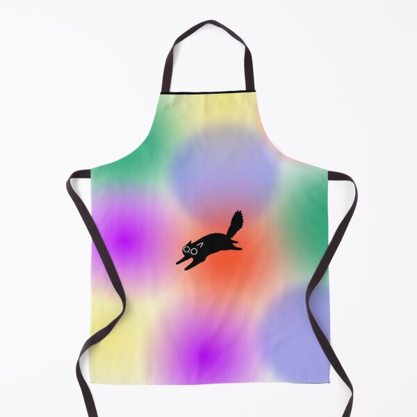 Item preview, Zoom Cat – Funny Quirky Cat Art with Rainbow Vibes designed and sold by Kabootri.
