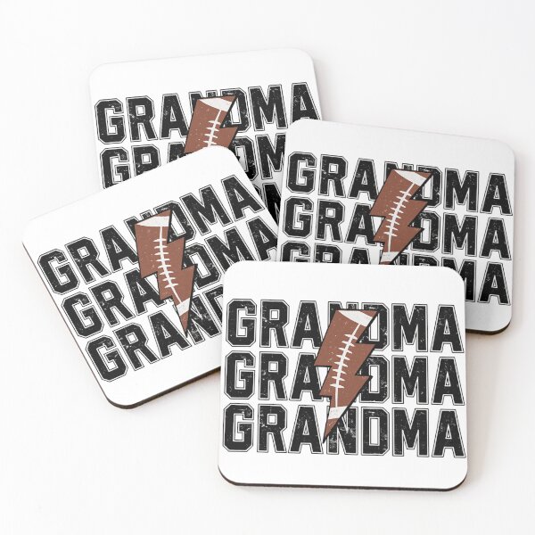 Item preview, Football Grandma Lightning Bolt – Bold Sports Design designed and sold by haitrieuic96.