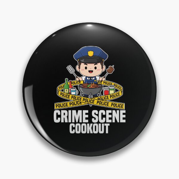 Item preview, CRIME SCENE COOKOUT - POLICE OFFICER  designed and sold by KEF Custom.