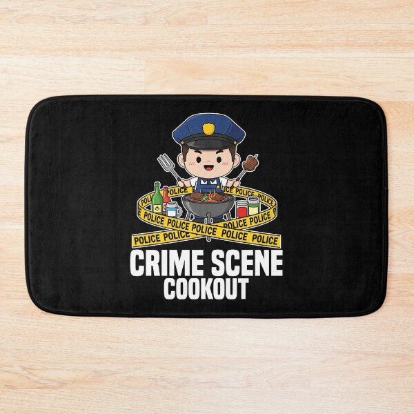 Item preview, CRIME SCENE COOKOUT - POLICE OFFICER  designed and sold by KEF Custom.