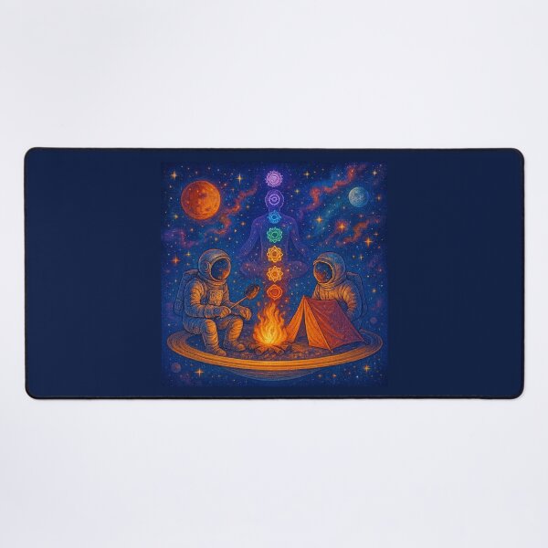 Item preview, Acampando en los anillos de Saturno designed and sold by HEERMANArt.