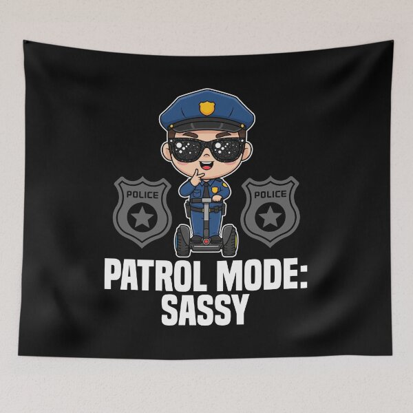 Item preview, PATROL MODE SASSY - POLICE OFFICER designed and sold by KEF Custom.