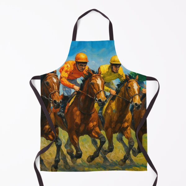 Item preview, Powerful horses, colorful riders designed and sold by Sigtrix.