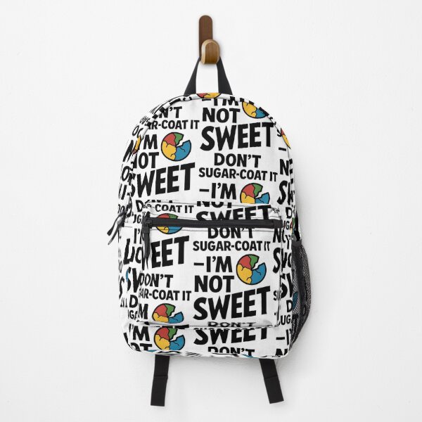 Item preview, Don’t Sugar-Coat It – I’m Not Sweet Sarcastic Candy T-Shirt designed and sold by TeeTimeTreasure.