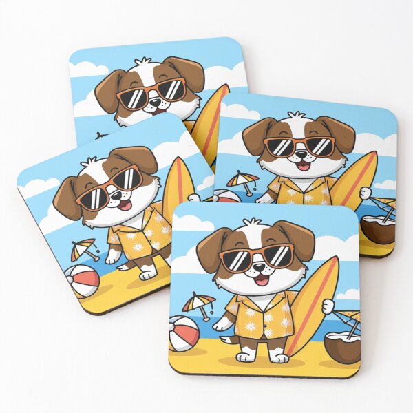 Item preview, Happy St Bernard Holidays designed and sold by NeatThingLover.