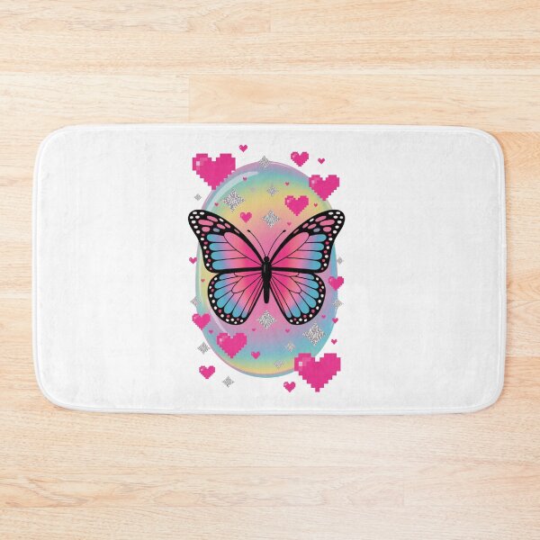 Item preview, Y2K Aesthetic Butterfly Collage designed and sold by unicoofficial.