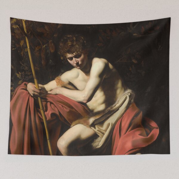 Item preview, Saint John The Baptist In The Wilderness designed and sold by Craphe.