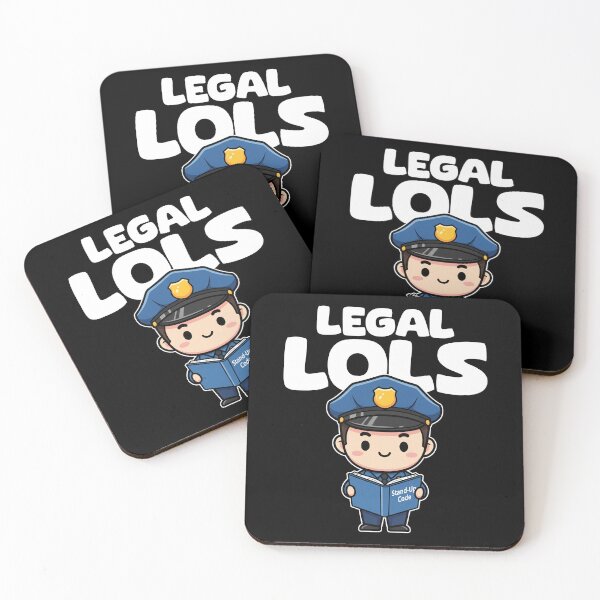 Item preview, LEGAL LOLS - POLICE OFFICER designed and sold by KEF Custom.