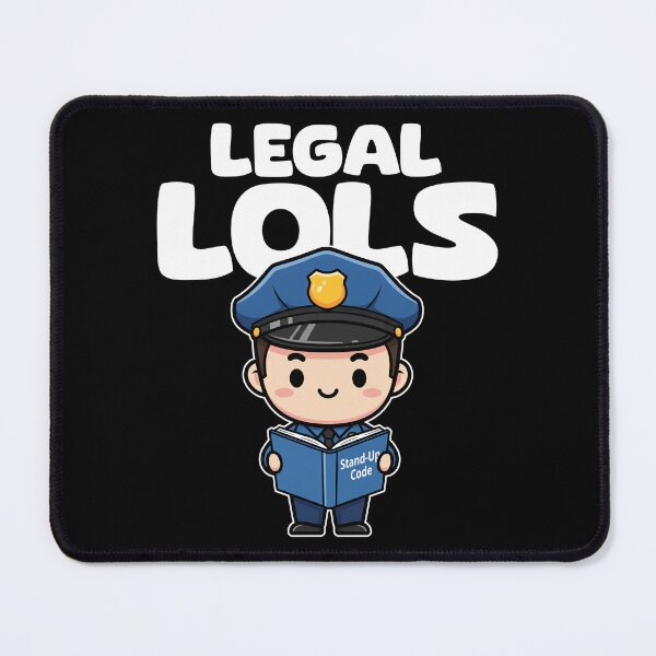 Item preview, LEGAL LOLS - POLICE OFFICER designed and sold by KEF Custom.