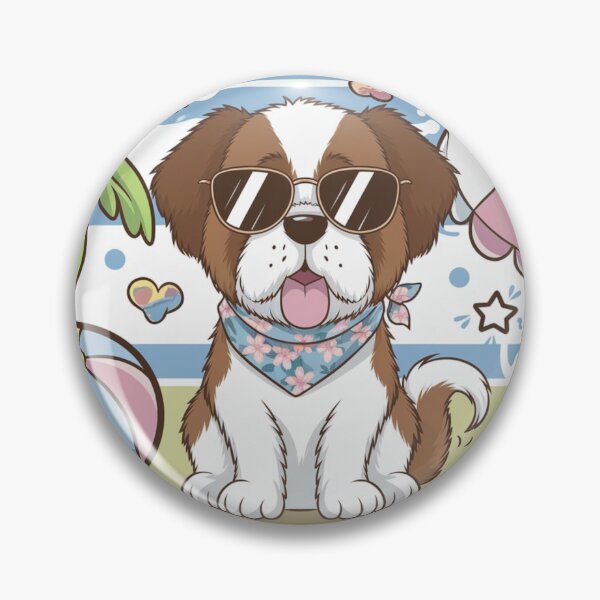 Item preview, Tropical St Bernard Mood designed and sold by NeatThingLover.