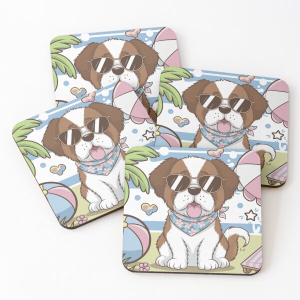 Item preview, Tropical St Bernard Mood designed and sold by NeatThingLover.