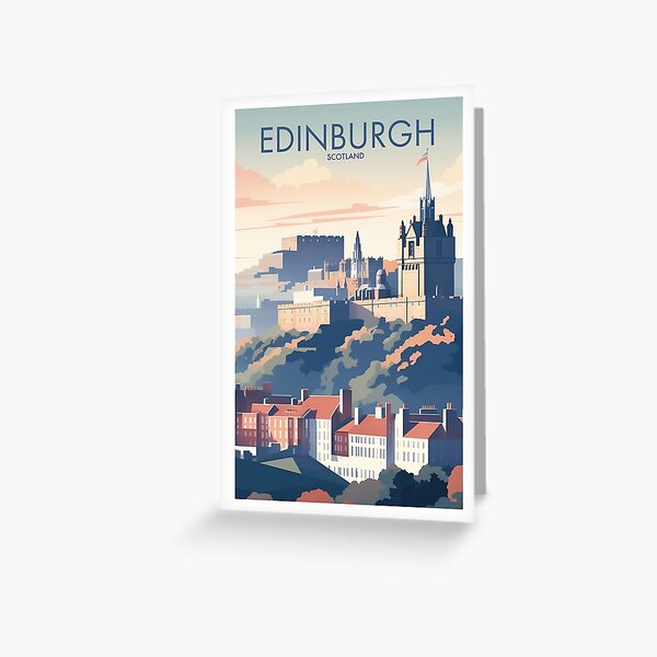 Item preview, EDINBURGH TRAVEL ART designed and sold by MarkedArtPrints.