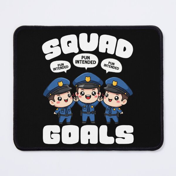 Item preview, SQUAD GOALS - POLICE OFFICER designed and sold by KEF Custom.