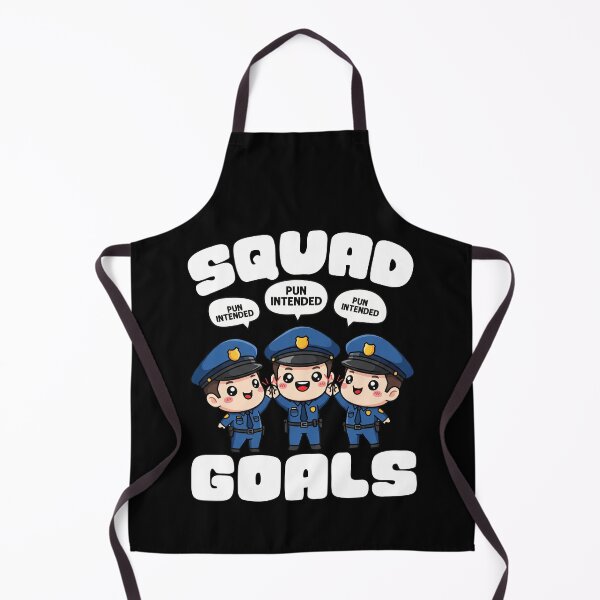 Item preview, SQUAD GOALS - POLICE OFFICER designed and sold by KEF Custom.