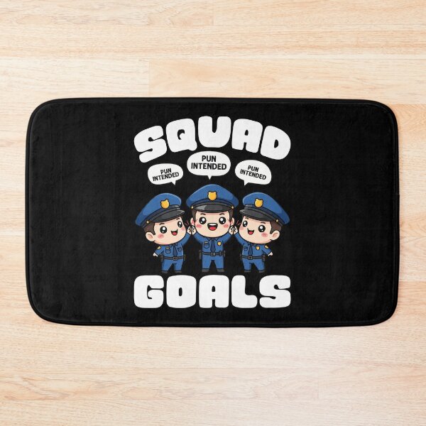 Item preview, SQUAD GOALS - POLICE OFFICER designed and sold by KEF Custom.