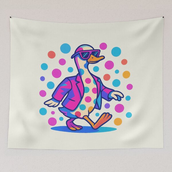 Item preview, Dot Day Boss Goose Retro Vaporwave Vibes Sunglasses designed and sold by SunfullyYours.