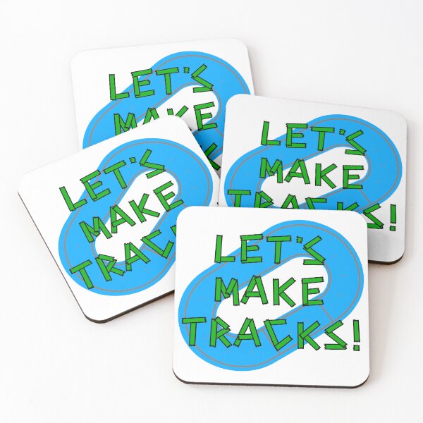 Item preview, Let’s Make Tracks! designed and sold by Widdershins  Art.