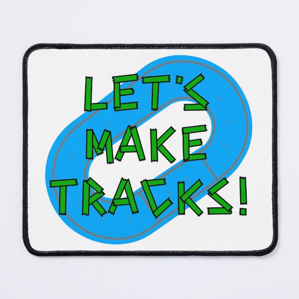 Item preview, Let’s Make Tracks! designed and sold by Widdershins Art.