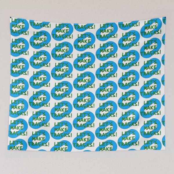 Item preview, Let’s Make Tracks! designed and sold by Widdershins  Art.