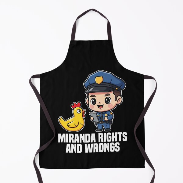 Item preview, MIRANDA RIGHTS AND WRONGS - POLICE OFFICER designed and sold by KEF Custom.