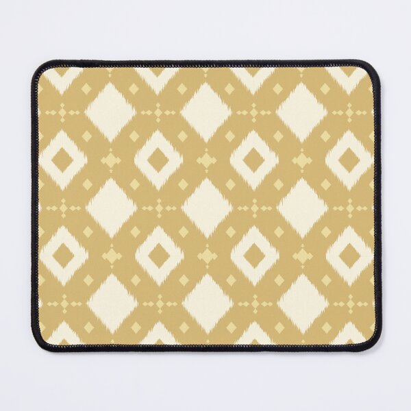 Item preview, Ikat micro repeat pale gold light cream gold pale champagne designed and sold by zephstudoartist.