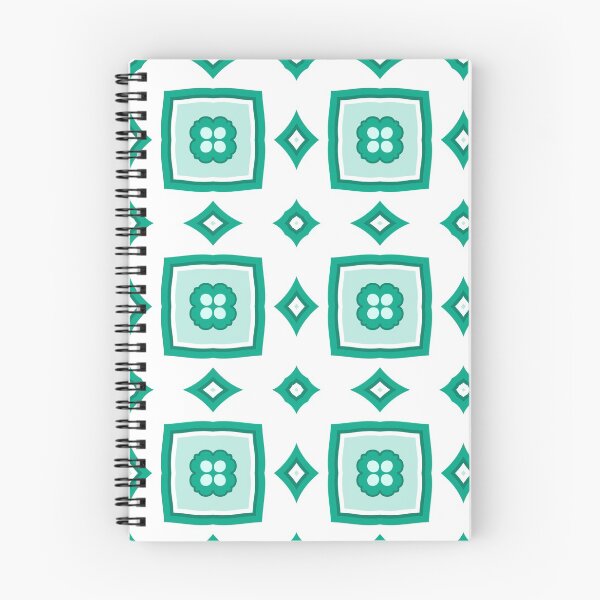 Item preview, paisley pattern aqua green tile seamless colorful repeat pattern designed and sold by Abrahamjrnd.