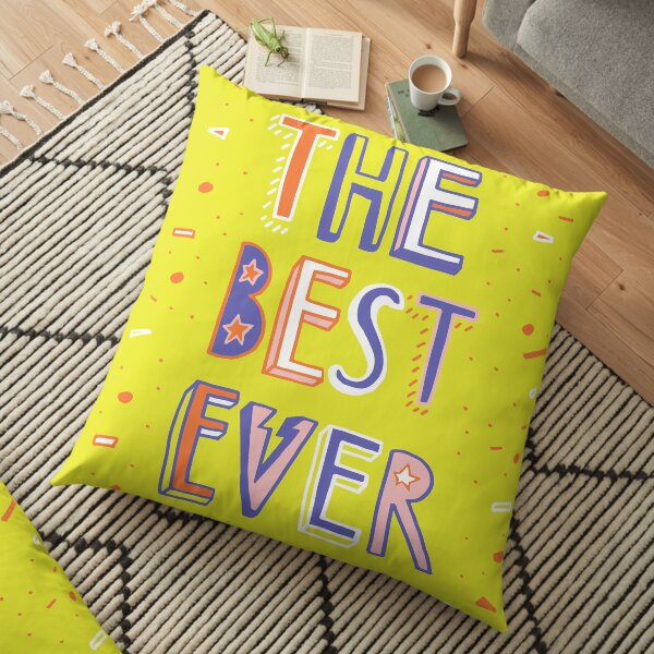 the BEST EVER Floor Pillow