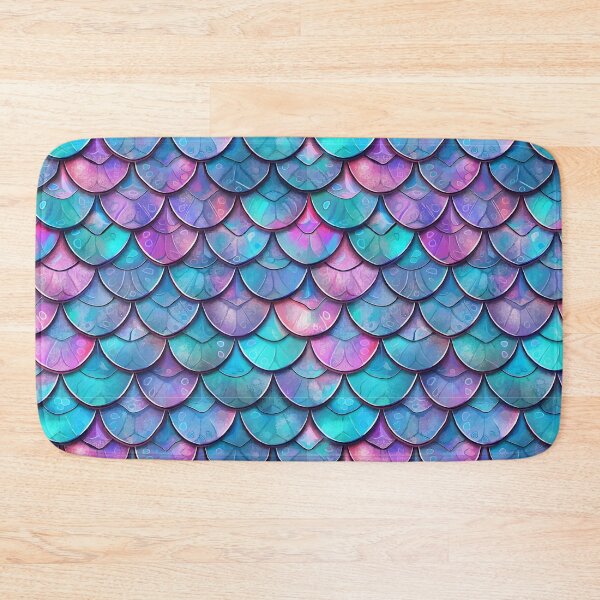 Item preview, Mermaid Scales Purple Pink designed and sold by Lichtisign.