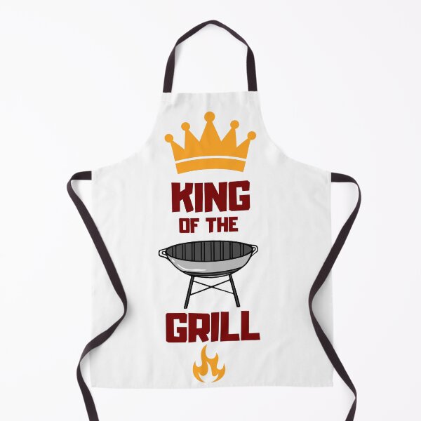 Item preview, King of the Grill – Funny BBQ Dad Design designed and sold by SnoozLife.