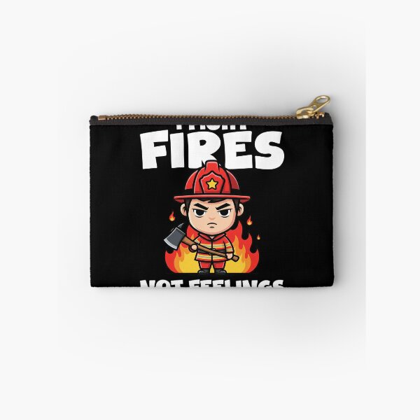 Item preview, I FIGHT FIRES NOT FEELINGS - FIREFIGHTER designed and sold by KEF Custom.