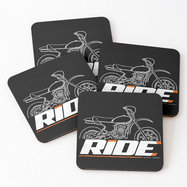 Aperçu de l'œuvre KTM 125 MC 1976-1977 pour les passionnés de moto créée et vendue par DrainvolStore.