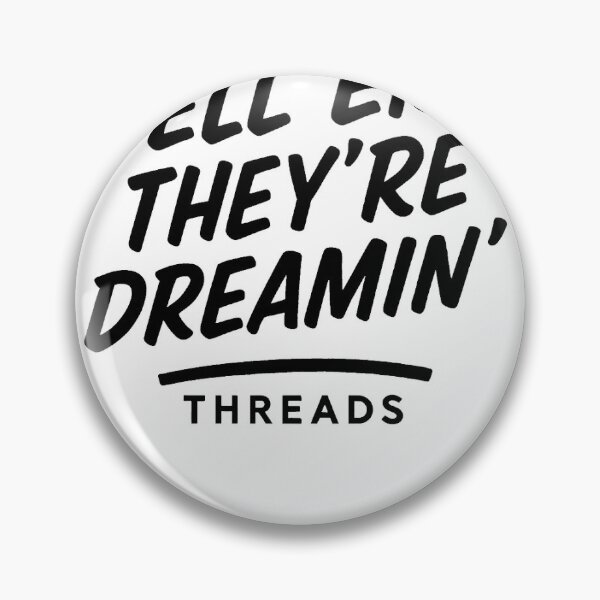 Item preview, Tell 'em they're dreamin (White) designed and sold by FairDinkumThreads.