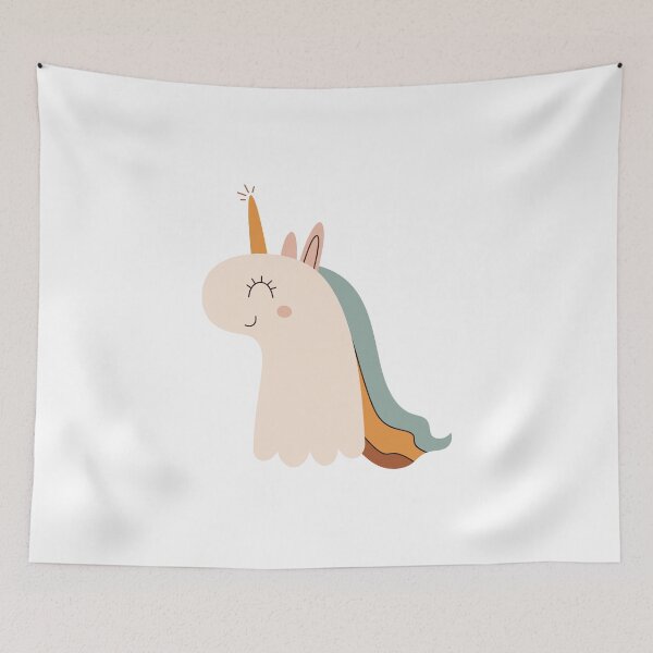 Item preview, Retro Groovy Unicorn designed and sold by Julza Art.