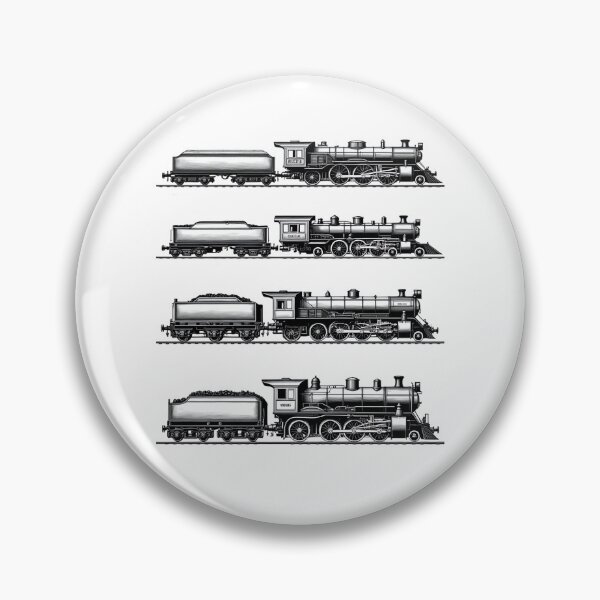 Item preview, Vintage Locomotive For Railroad Fans designed and sold by MooonTees.