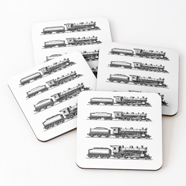 Item preview, Vintage Locomotive For Railroad Fans designed and sold by MooonTees.