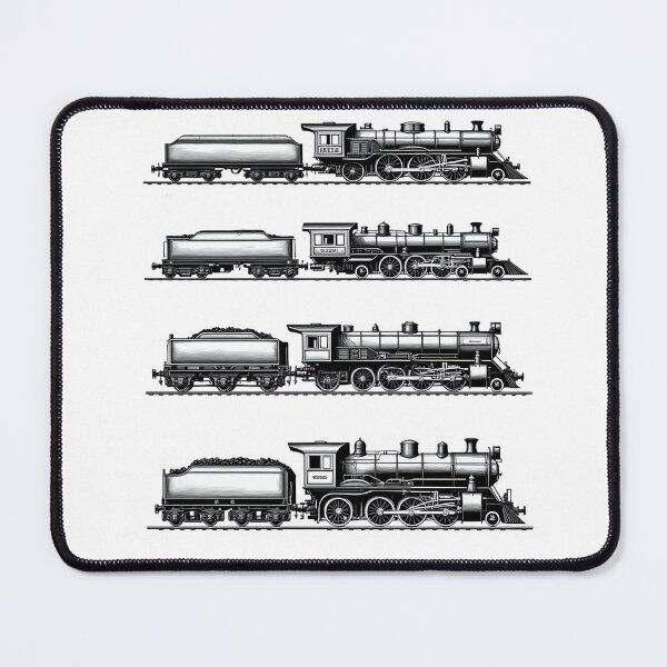 Item preview, Vintage Locomotive For Railroad Fans designed and sold by MooonTees.