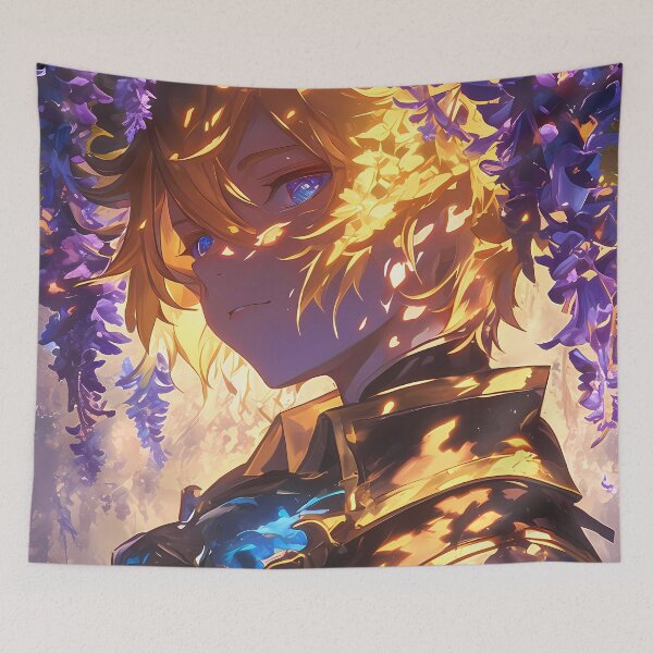 Aperçu de l'œuvre Eugeo Golden Wisteria Glow Sword Art Online Anime créée et vendue par mildaclairmo.