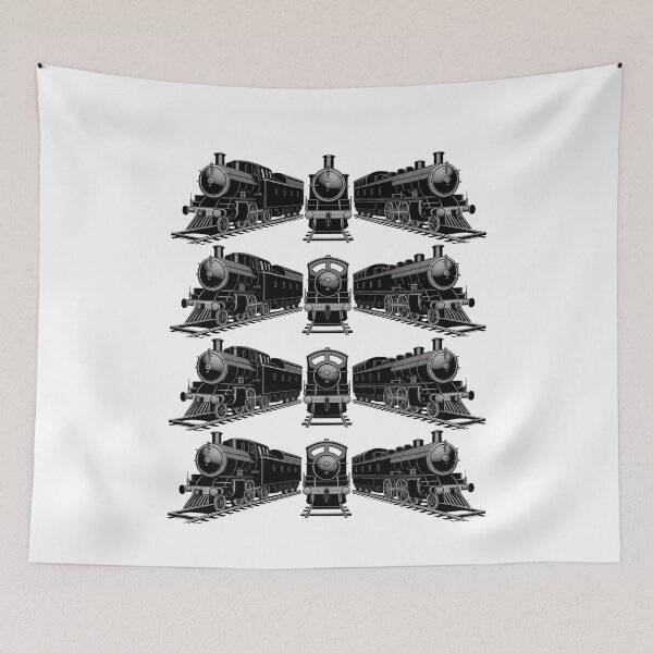 Item preview, Vintage Locomotive For Railroad Fans designed and sold by MooonTees.