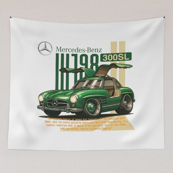 Item preview, Mercedes-Benz 300SL Gullwing – The Legend in Motion designed and sold by Shamirazzuri.