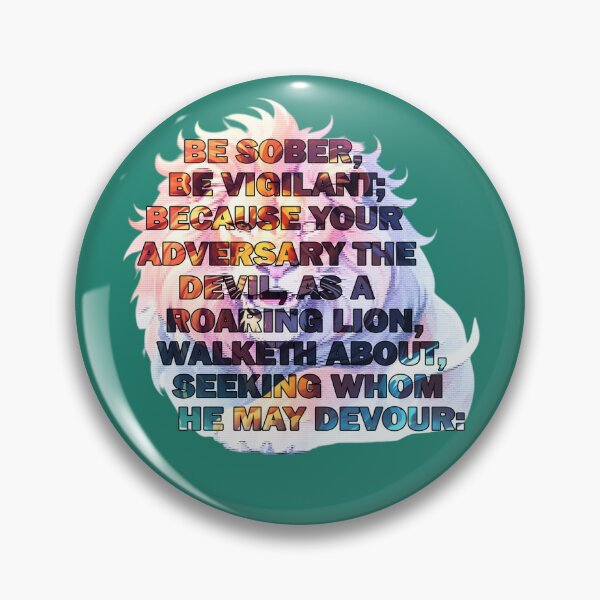 Item preview, Be Sober, Be Vigilant: Spiritual Strength Design designed and sold by Kalandrakas Online.