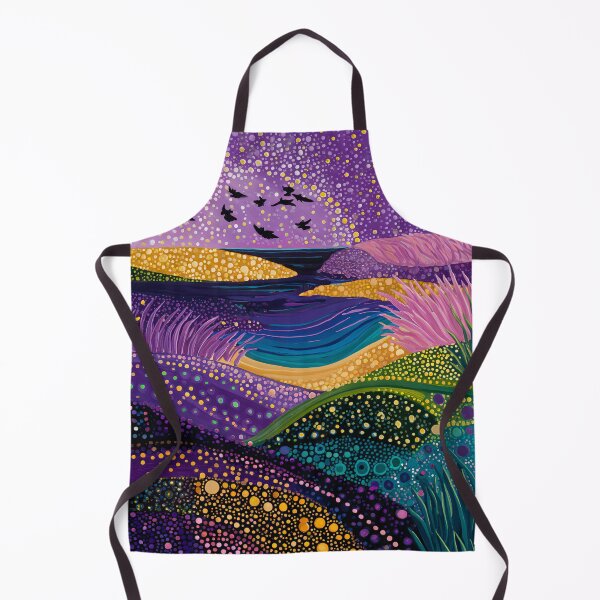 Item preview, Purple Beach Fantasy in Polka Dots designed and sold by Neika Shimm Designs.