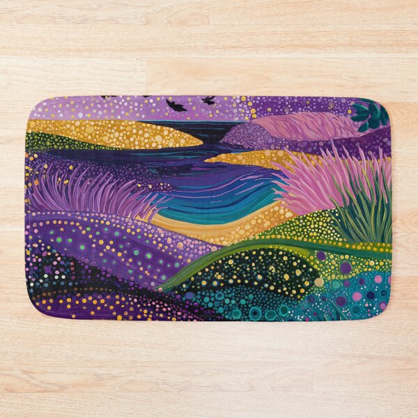 Item preview, Purple Beach Fantasy in Polka Dots designed and sold by Neika Shimm Designs.