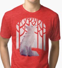 Fox in the Snow Tri-blend T-Shirt