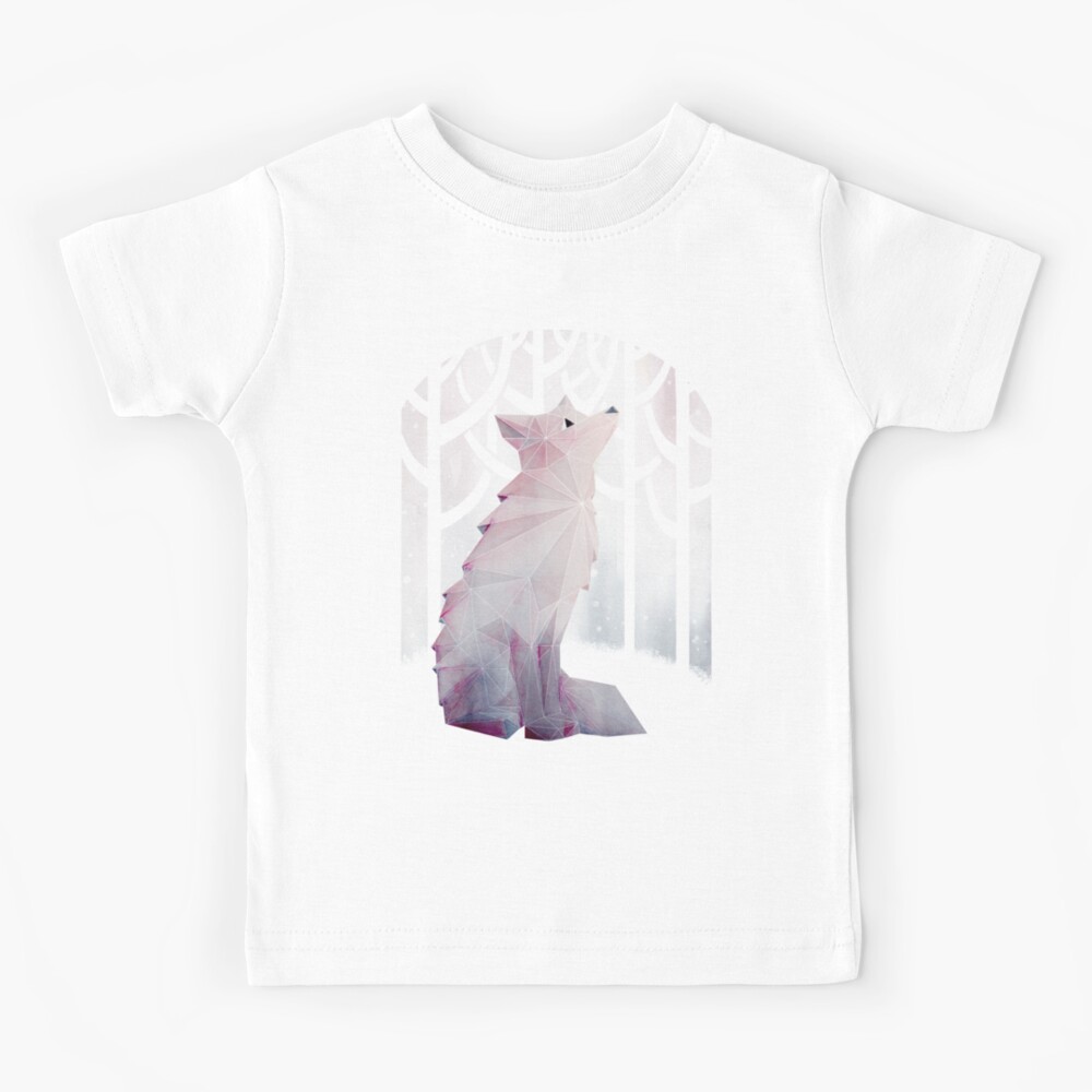 Fox in the Snow Kids T-Shirt