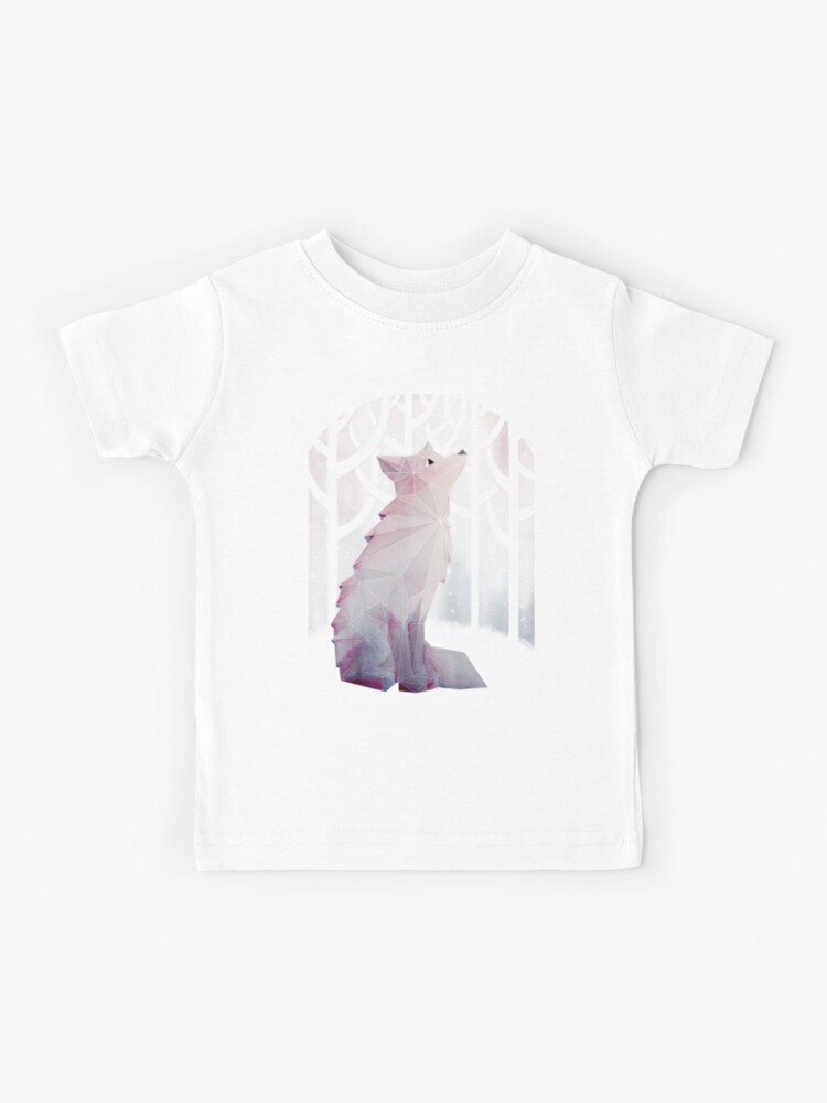Thumbnail 1 of 2, Kids T-Shirt, Fox in the Snow designed and sold by littleclyde.