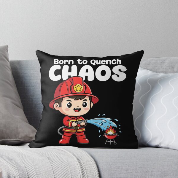 Item preview, BORN TO QUENCH CHAOS - FIREFIGHTER designed and sold by KEF Custom.