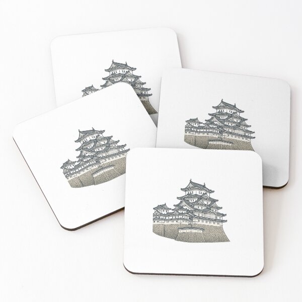 Item preview, Japanese Castle Illustration designed and sold by jgvisualarts.