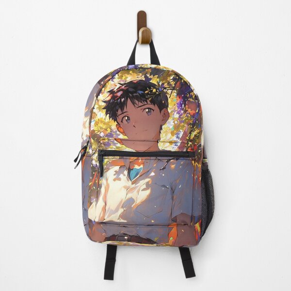 Item preview, Shinji Ikari Hopeful Wisteria Twilight Neon Genesis Evangelion Anime designed and sold by mildaclairmo.