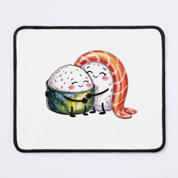 Item preview, Funny Kawaii Cute Food sushi Japanese designed and sold by SOUFIANE1991.